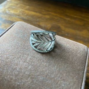 Pandora ring. Size 6. No missing stones.